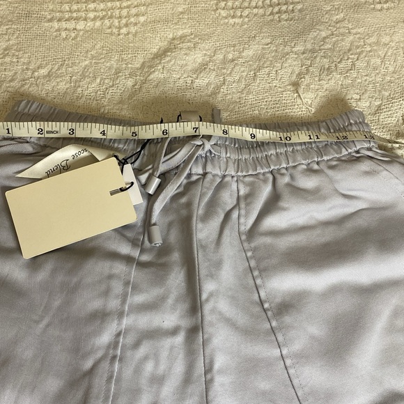 NWT Industry Republic Clothing drawstring light grey cargo pants size S/P - Picture 3 of 11